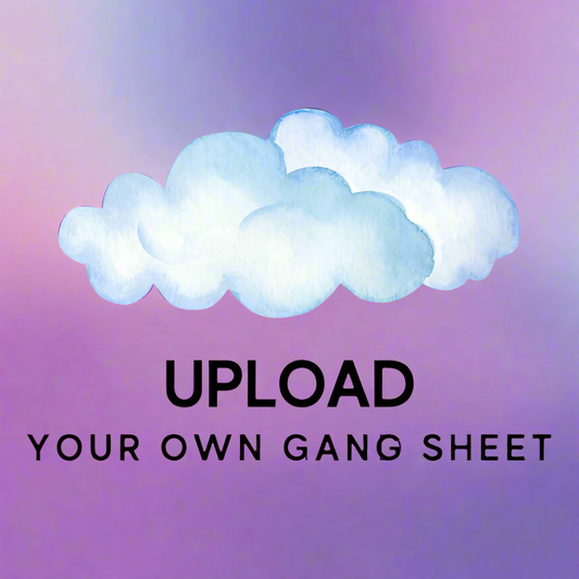 Upload your own Sublimation gang sheet